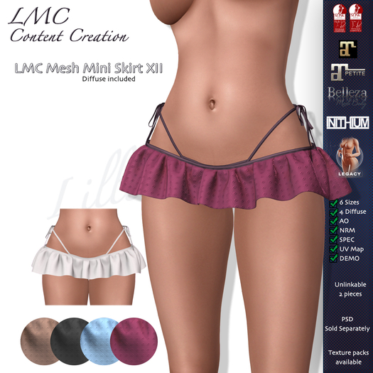 LMC Mesh - Mini Skirt XII - incl. Inithium Kupra