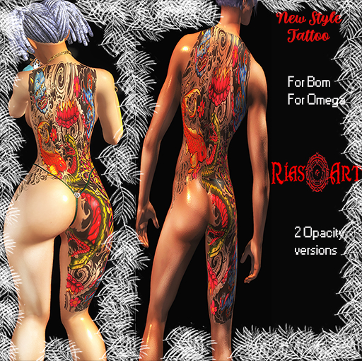 [RiasArt]-NEW STYLE TATTOO-BOM/OMEGA