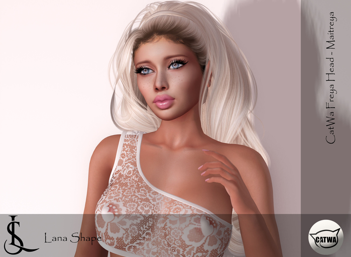 SL - CATWA HEAD Freya - Lana [Maitreya]