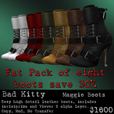 Bad Kitty Maggie Boots Fat Pack (V)