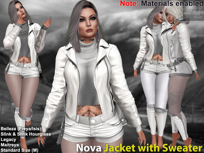 Nova Jacket White