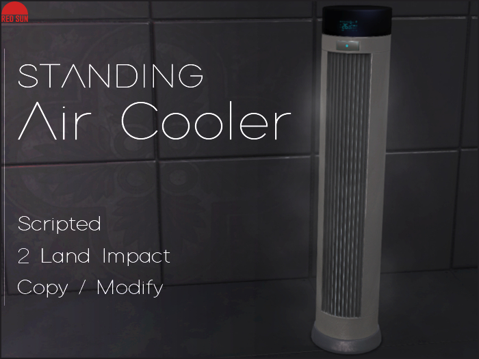 Standing Air Cooler - Scripted - 2.li - REDSUN