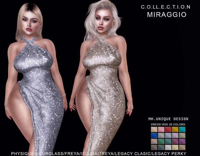 MH-Miraggio Dress Collection Fatpack Demo