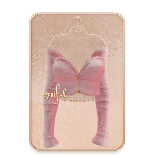 Cynful Nini's Top + Armwarmers Set - Rose Maitreya Lara (+ Petite), Belleza Freya, Legacy (+ Perky), Kupra