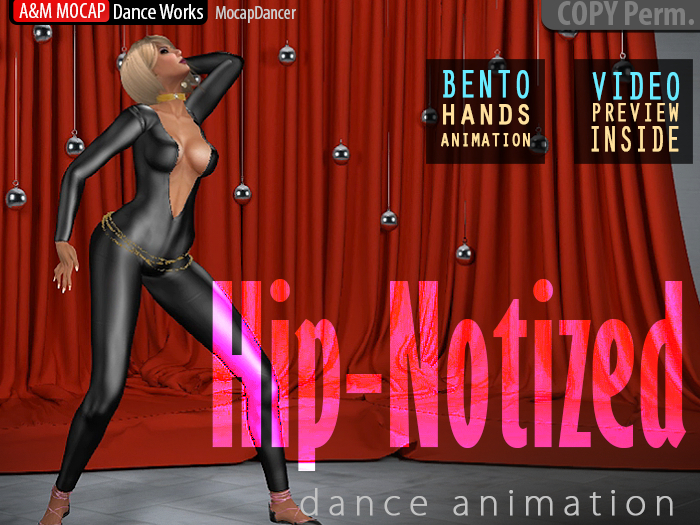 A&M: Hip-notized - dance animation (Bento) :: #TAGS - RnB, sensual, performance, passion