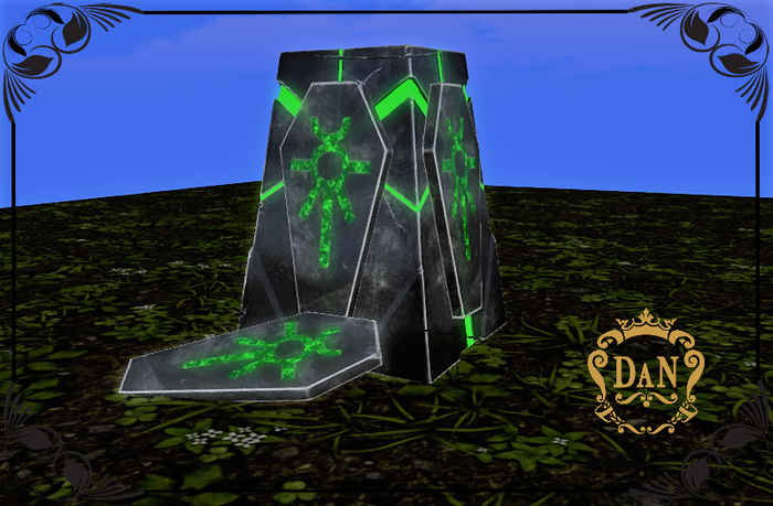 Steampunk  Series_ PEDESTAL _ 4 (LI) _ FULL PERM