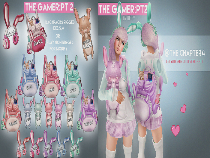 Foxes - Bunneh Head Set - [box] RARE