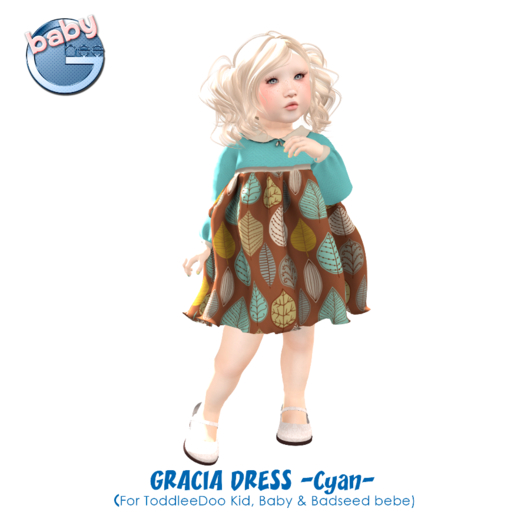 Baby Ghee - Gracia Cyan - BAG (add to unpack)