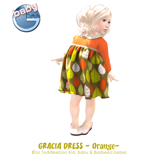 Baby Ghee - Gracia Orange - BAG (add to unpack)