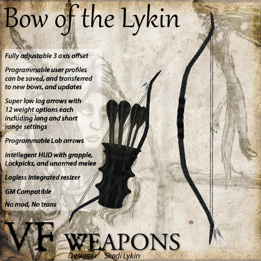 VF Weapons Bow of the Lykin bow