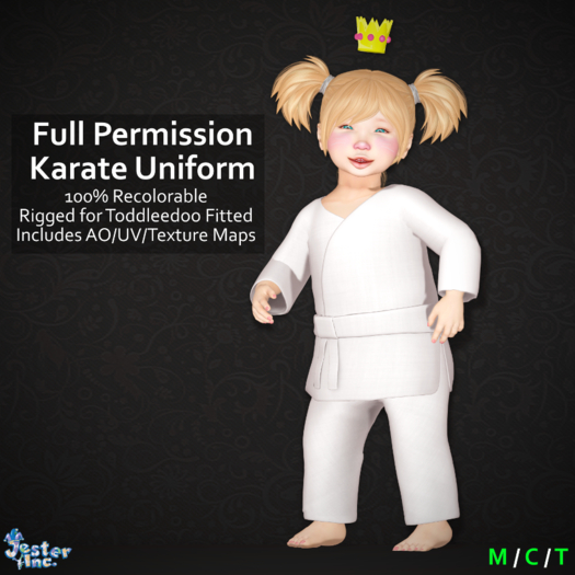 [Jester Inc.] Full Perm Karate Uniform!