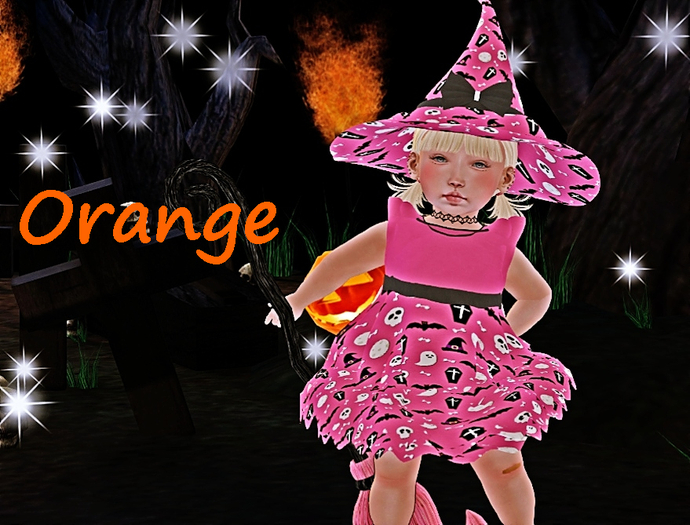 .:PD:. Whichy Princess Dress - Orange