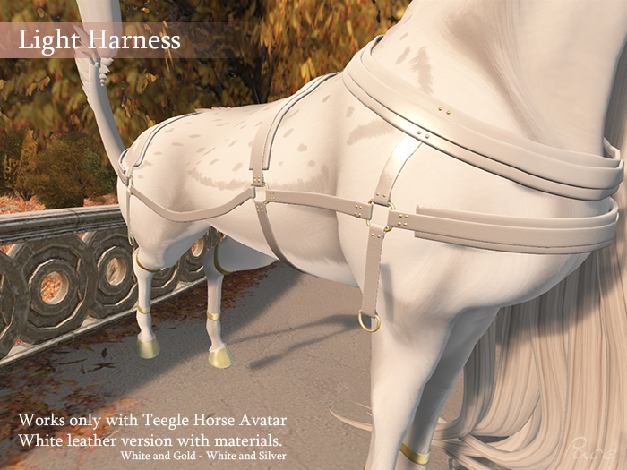 Pace. Light Harness White