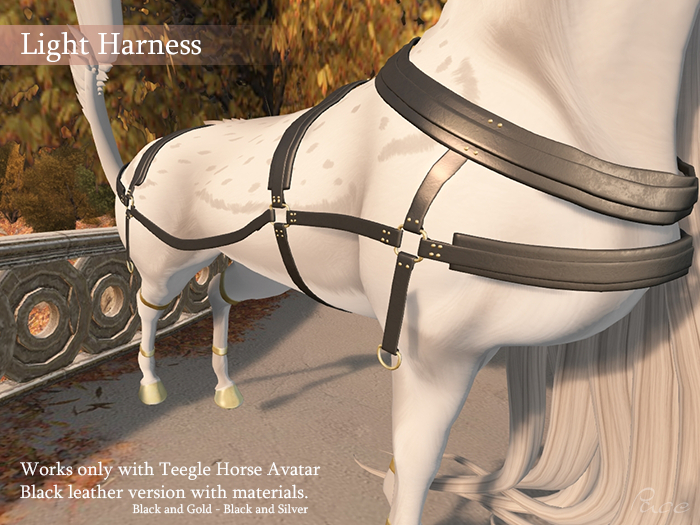 Pace. Light Harness Black