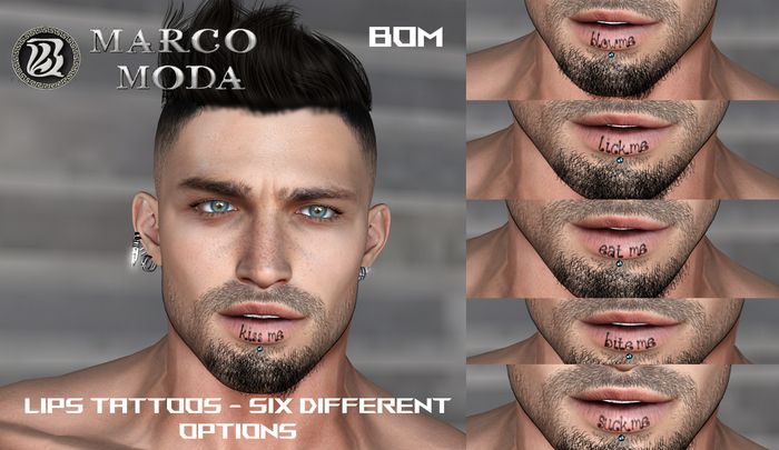 MM LIPS TATTOOS BOM