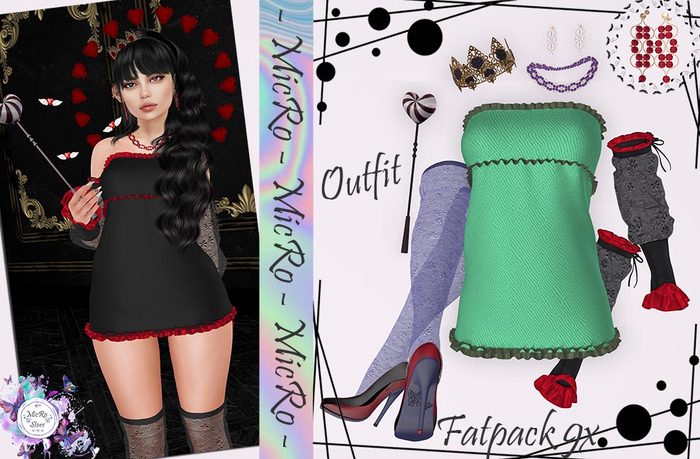 - MicRo - Outfit Princess Fatpack 9 x