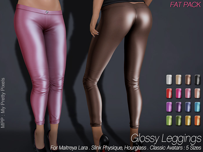 - MPP Mesh - Glossy Leggings