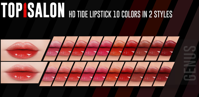 TOP1SALON - HD TIDE LIPSTICK (Genus) P2 SUNNY