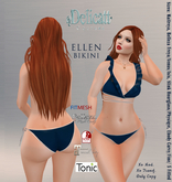 #GIFT#DELICATT COUTURE - ELLEN BIKINI - BLUE