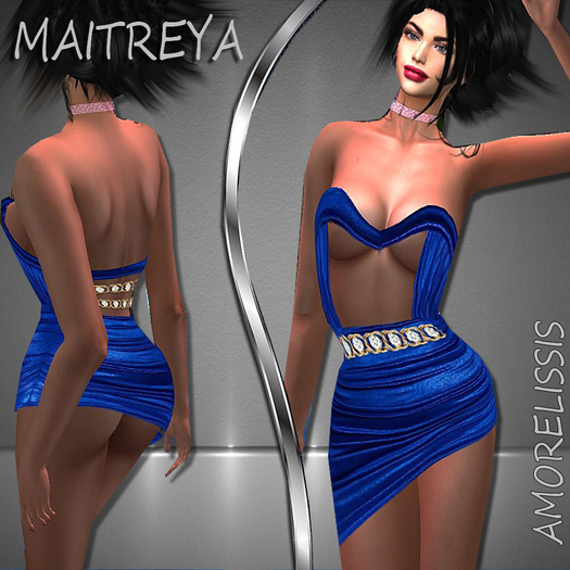 DRESS BLUS (MAITREYA)