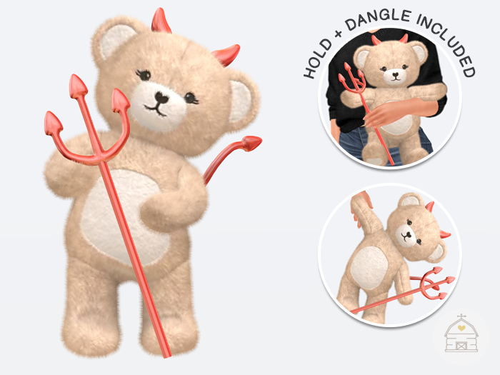 hive // my devil bear plushie