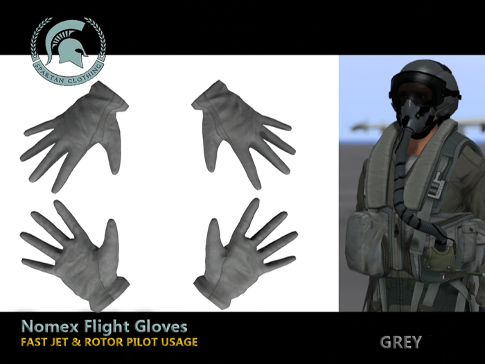 GREY - Nomex Glove Packet ii