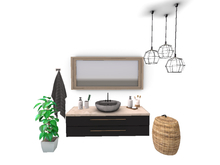 MissM - Lilly Bathroom sink and Decor ( PG )
