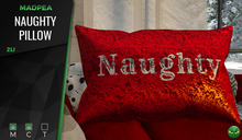 MadPea Naughty Pillow