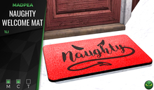 MadPea Naughty Welcome Mat