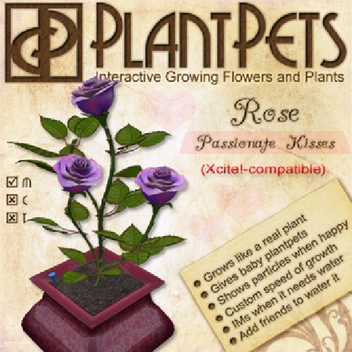 PlantPet Seed [Rose *Passionate Kisses*]