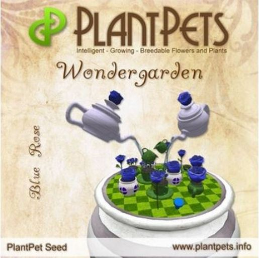 PlantPet Seed [Wondergarden *Blue Rose*]