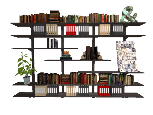 MissM - Lilly Office Wall Shelf