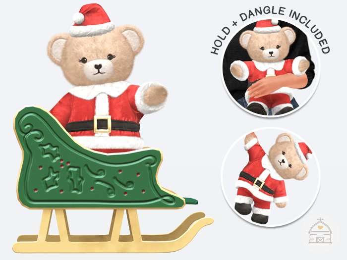 hive // my santa bear plushie