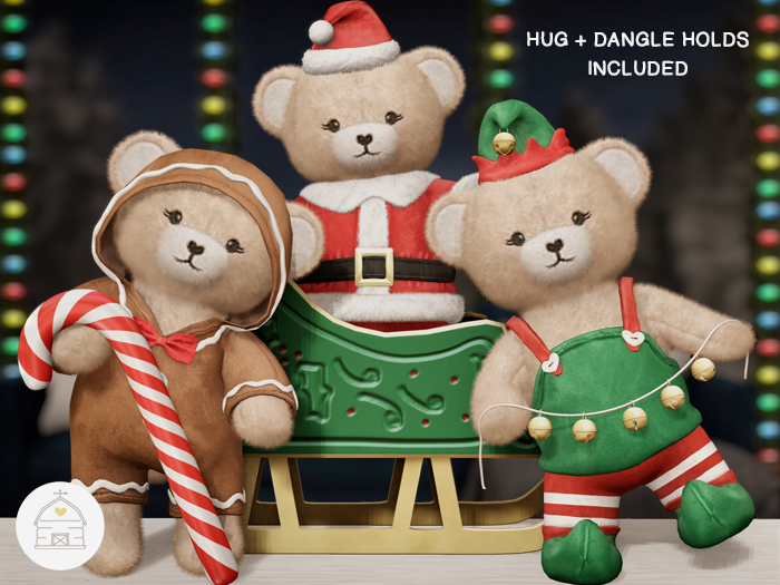 hive // my beary merry teddies pack