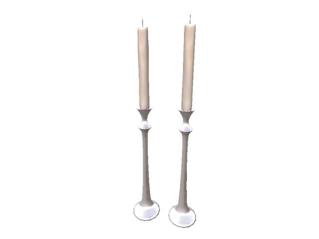 MissM . Lilly Candle sticks