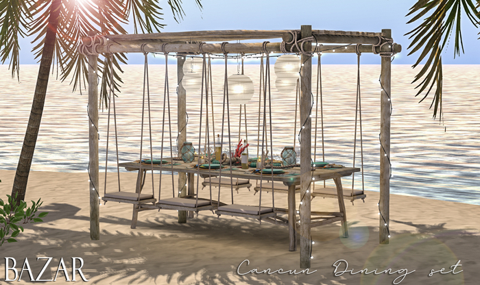 ~BAZAR~Cancun - Dining set