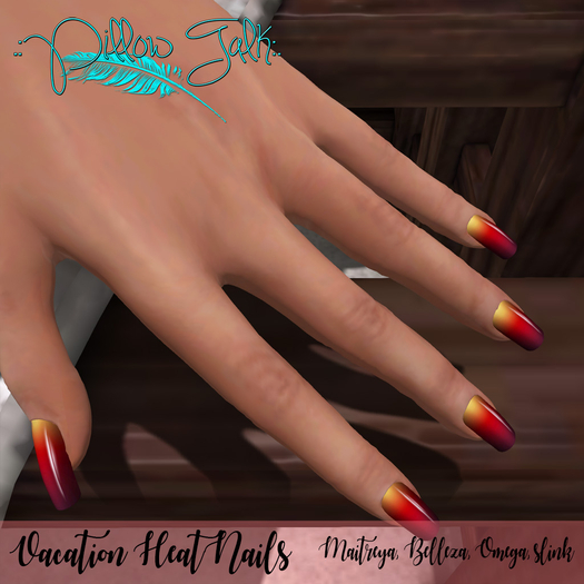 .:Pillow Talk:. Vacation Heat Nails