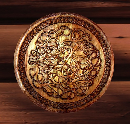 Skals Carved Plate