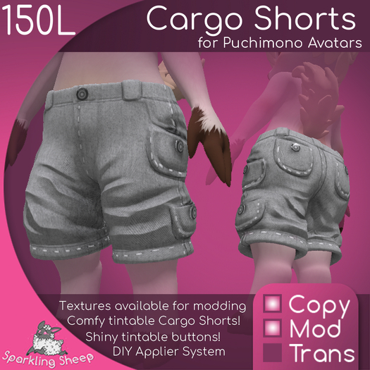 Puchimono Cargo Shorts