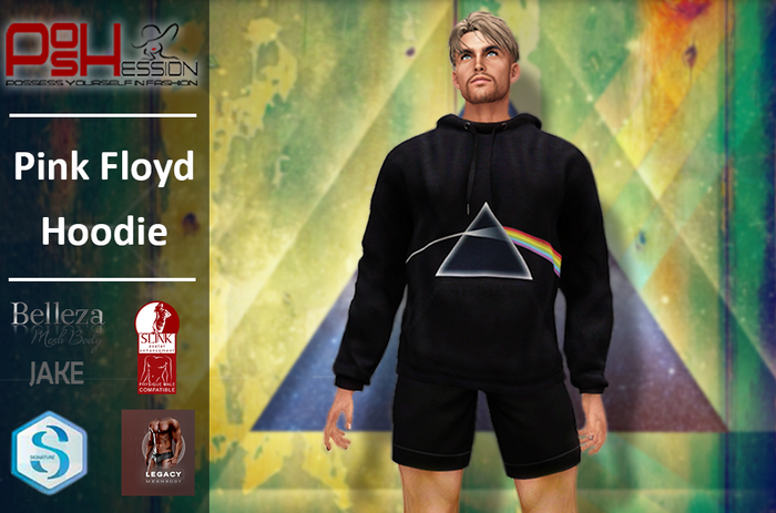 (POSHESSION) PINK FLOYD HOODIE