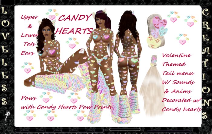 ::::Loveless Candy Hearts::::