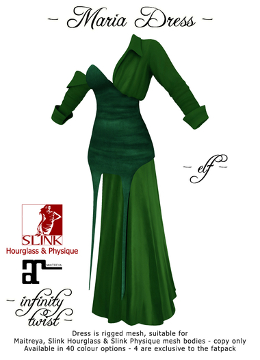[Infinity Twist] MARIA DRESS - ELF