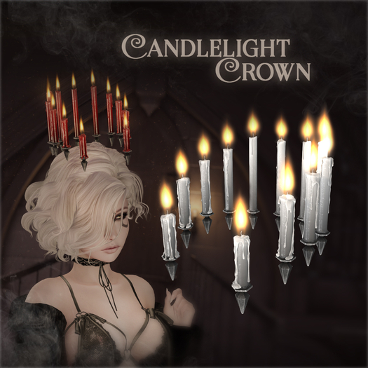 ::Static:: Candlelight Crown {White}