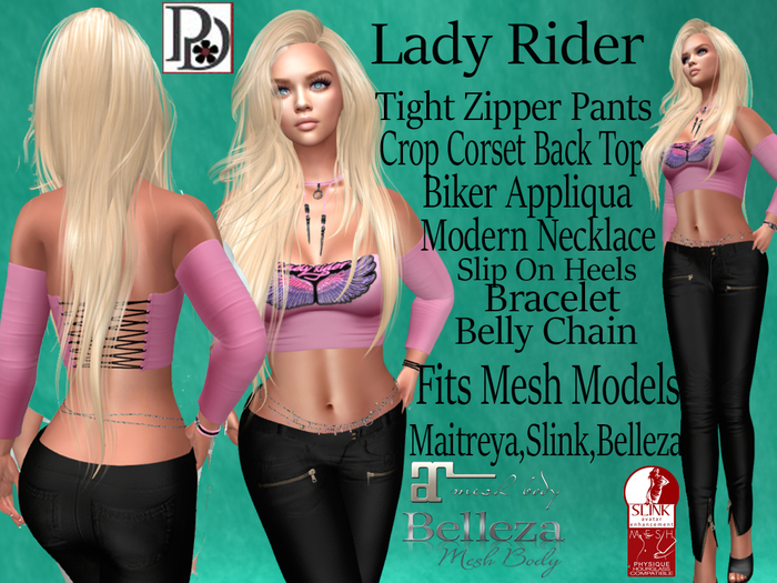 !PD-Lady Rider Pink