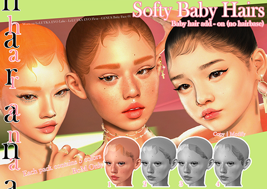 Harana - Softy Baby Hairs 01