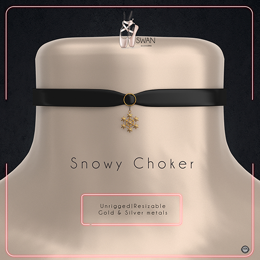 Swan Snowy Choker