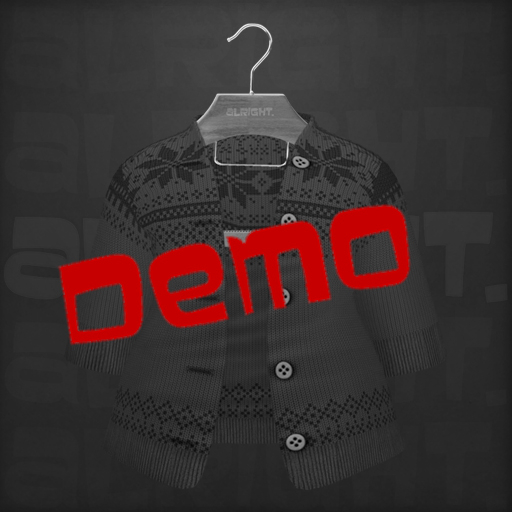alright. dinkies knit cardigan / DEMO