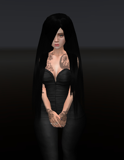 Hair - Cake - black