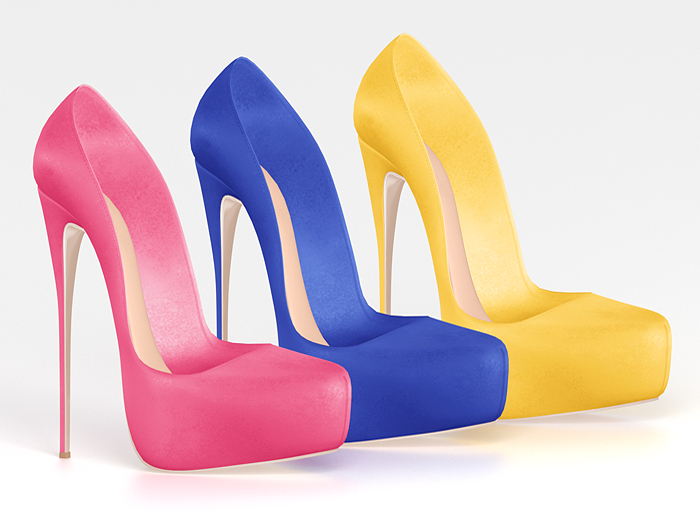 Salvadori - Classic 'Dita' Platform Pumps