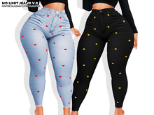 ROULY :: No Limit Jeans V.2 - Patch Layer